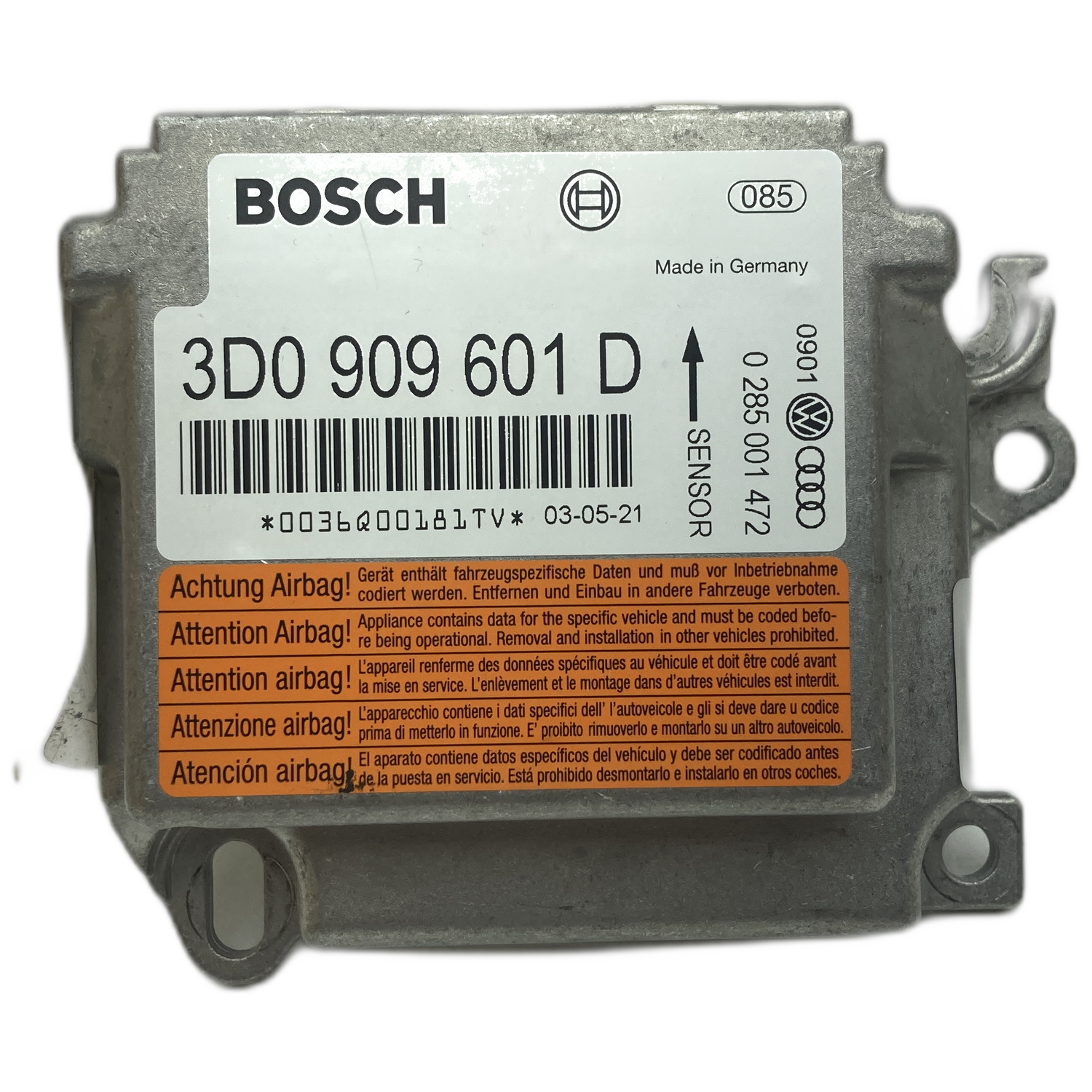 Porsche Cayenne 955 Airbag-Steuergerät Reparatur