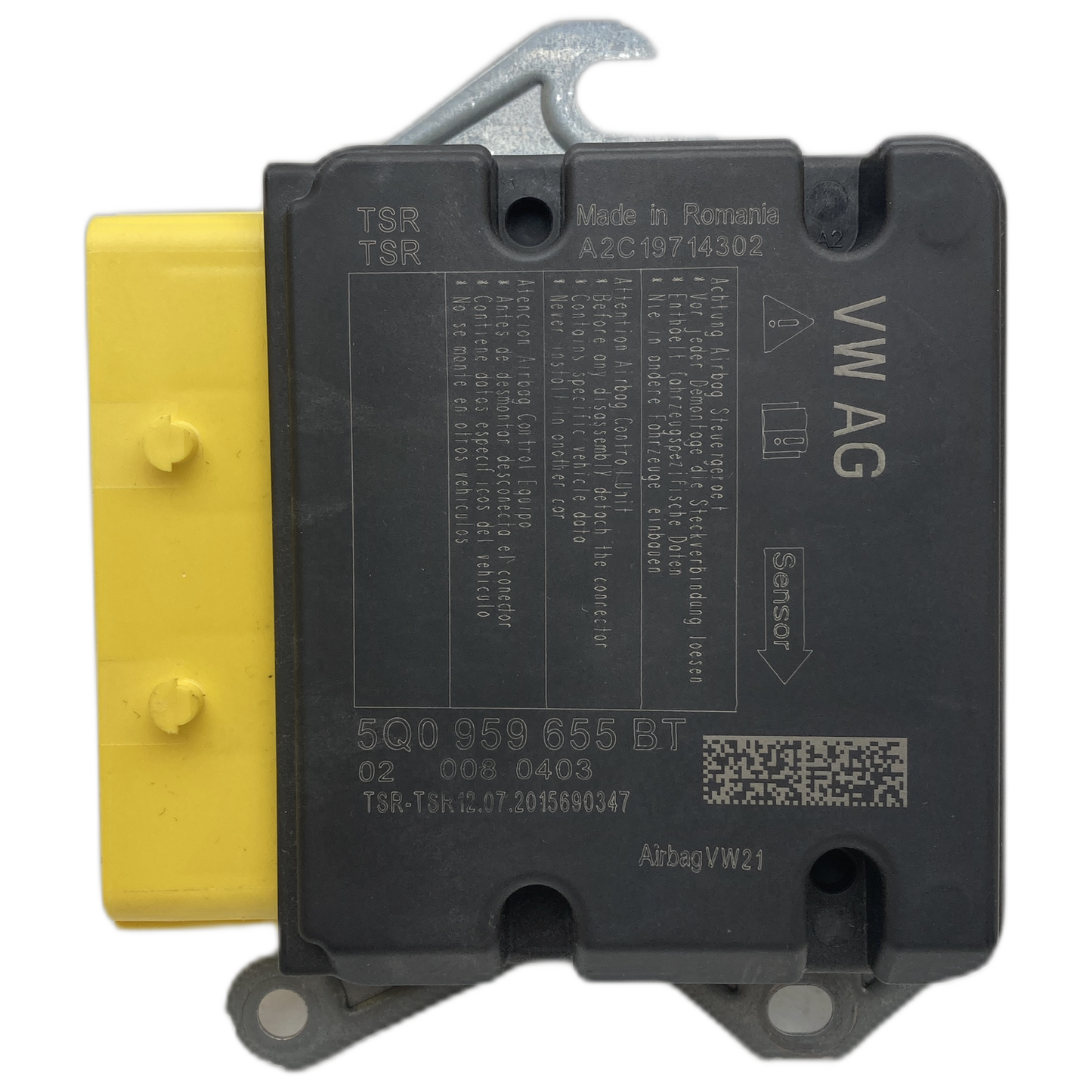 Volkswagen Touran 5T Airbag-Steuergerät Reparatur