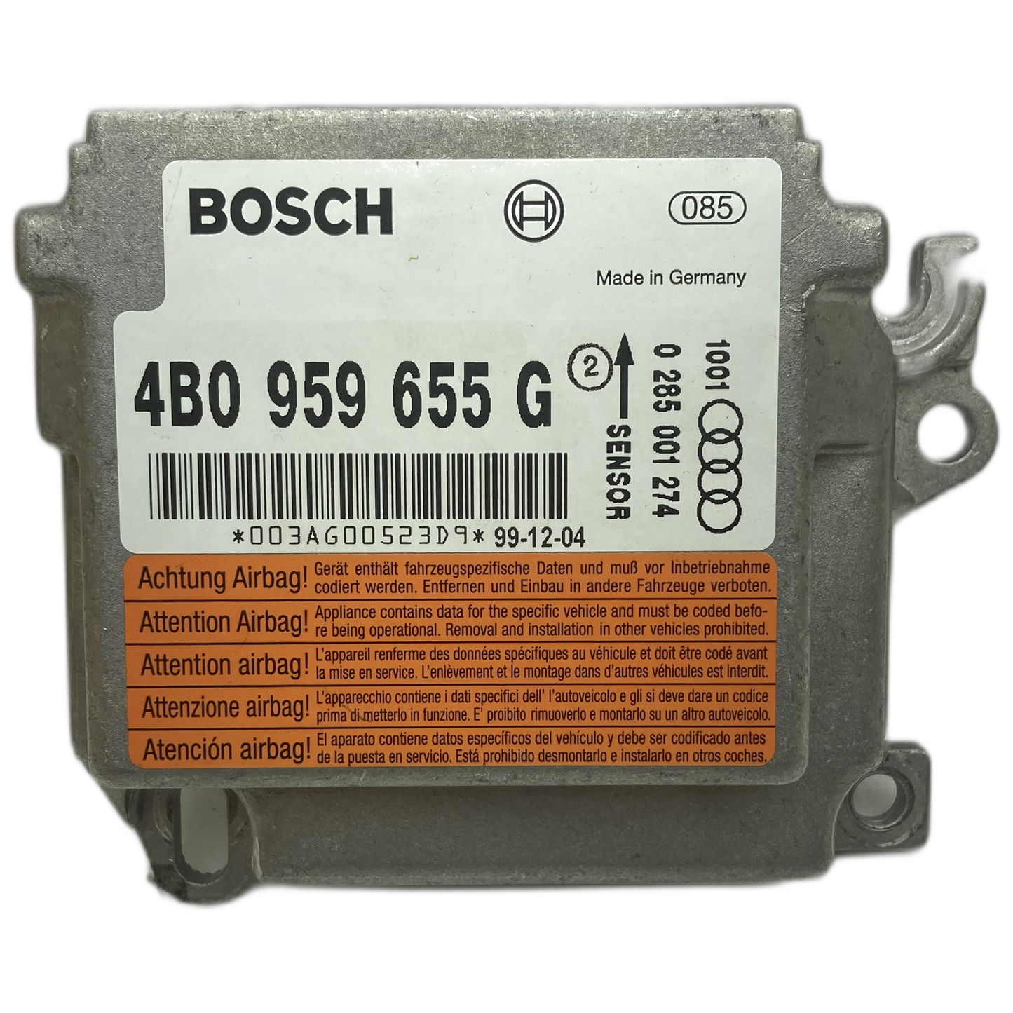 Audi S6 C5 Airbag-Steuergerät Reparatur