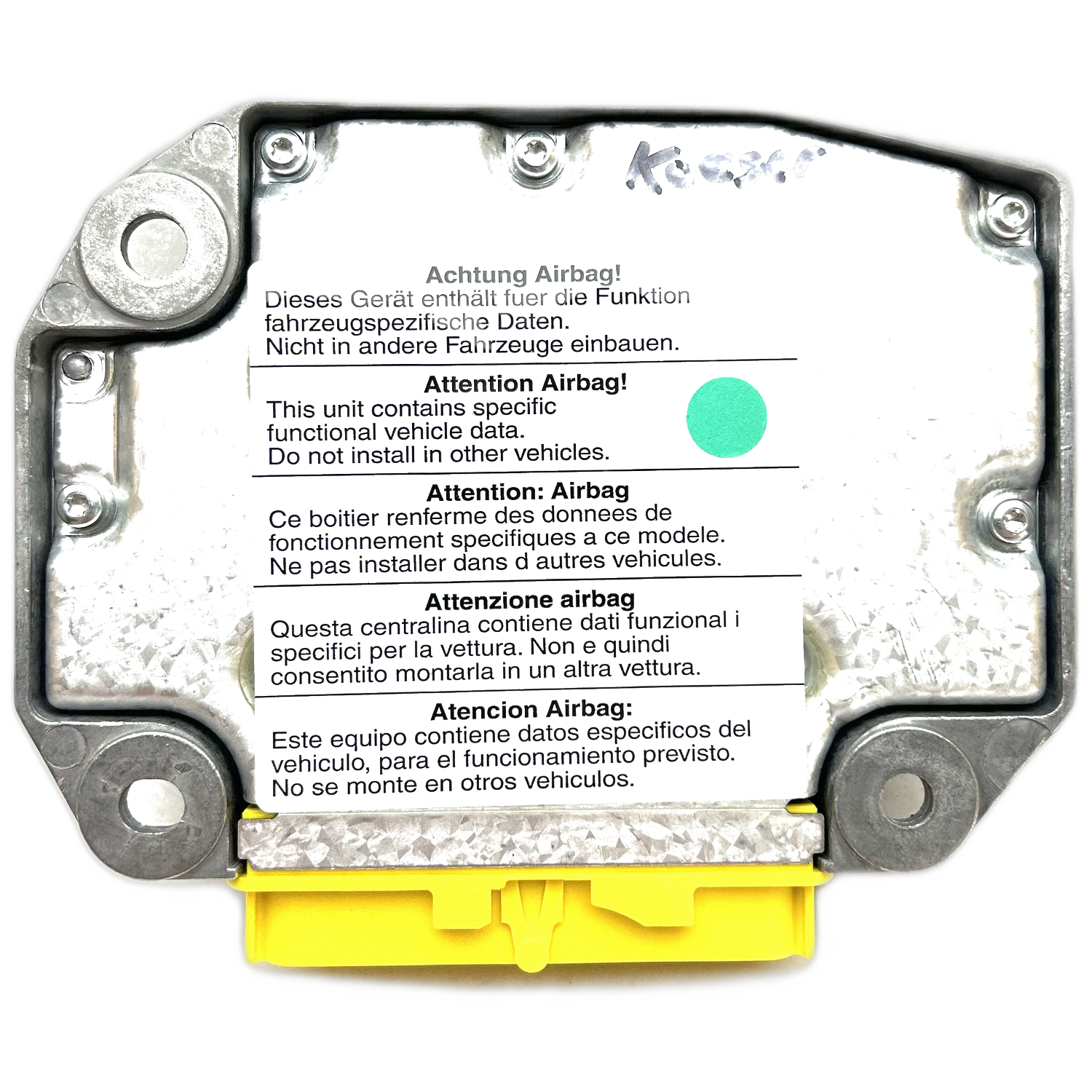 Porsche Cayman 987 Airbag-Steuergerät Reparatur