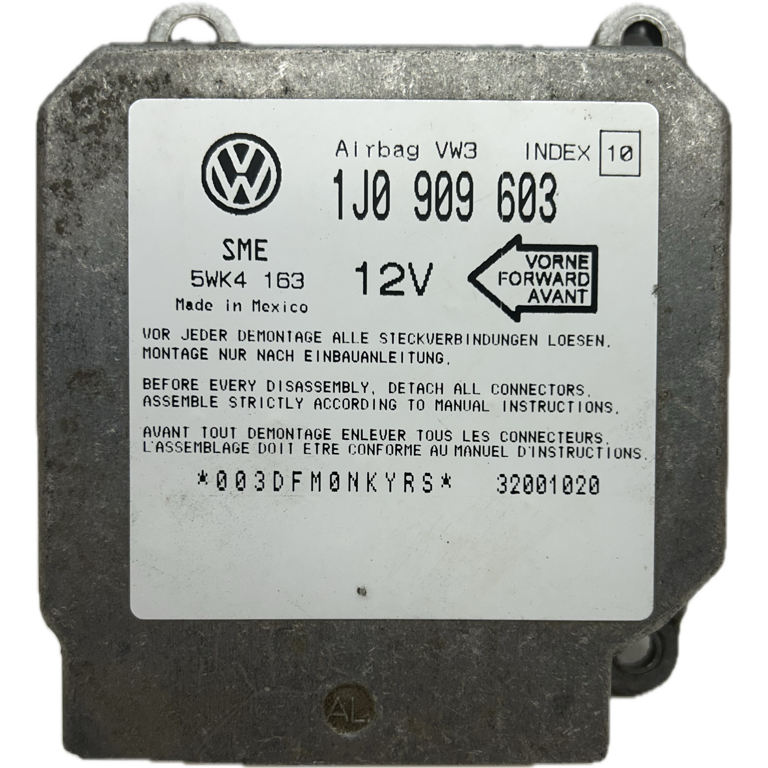 Volkswagen Transporter T4 Airbag-Steuergerät Reparatur