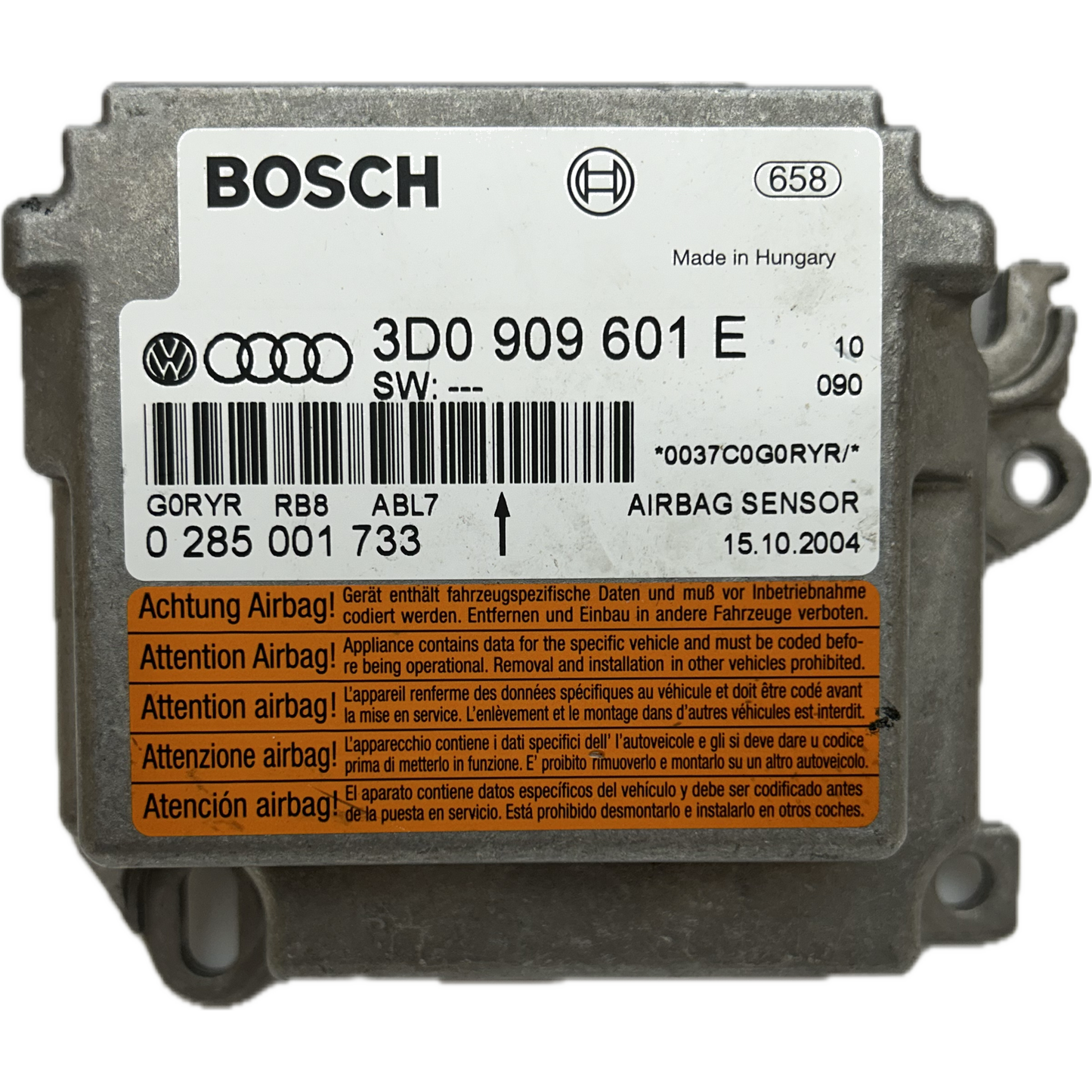 Porsche Cayenne 957 Airbag-Steuergerät Reparatur