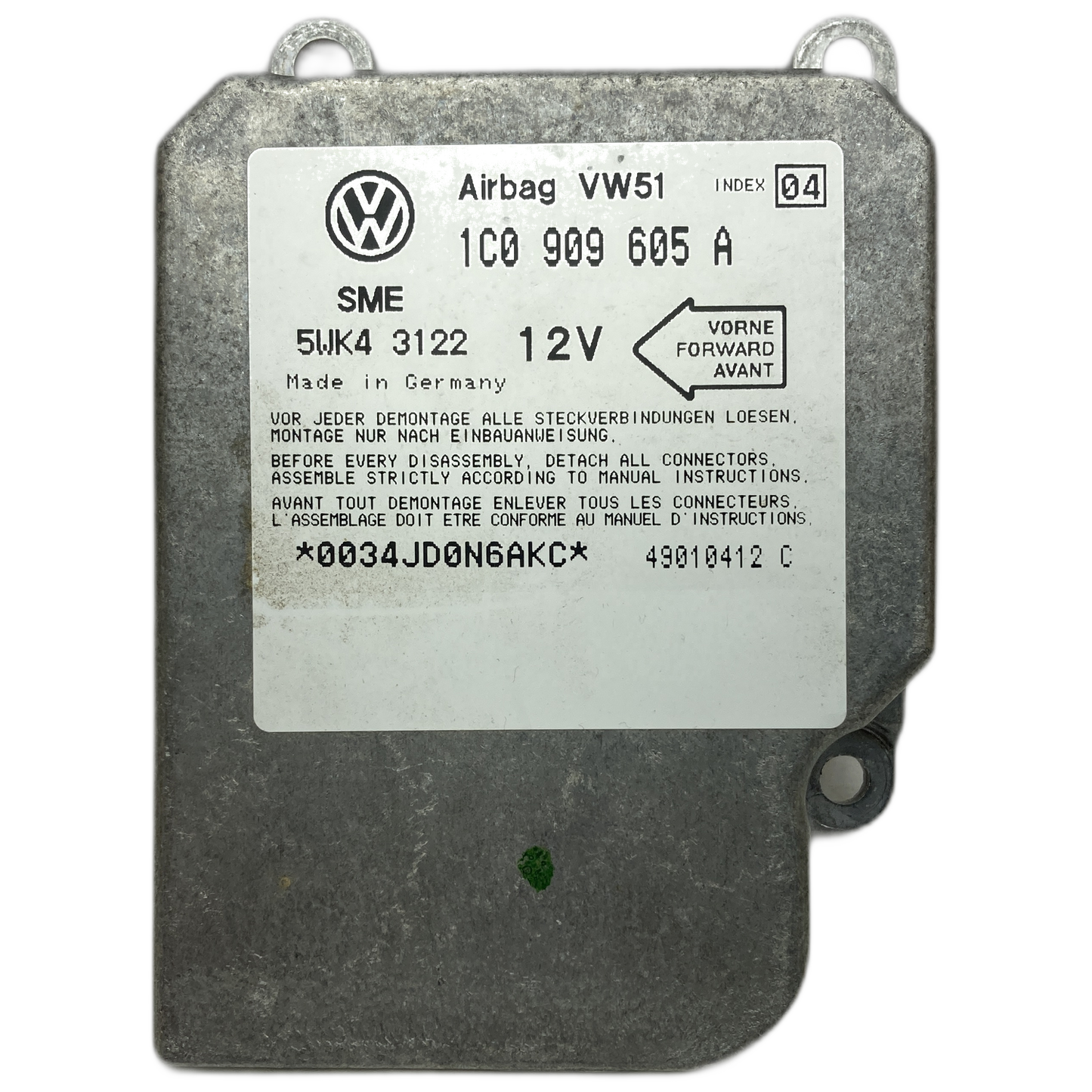 Volkswagen Polo 3 Airbag-Steuergerät Reparatur