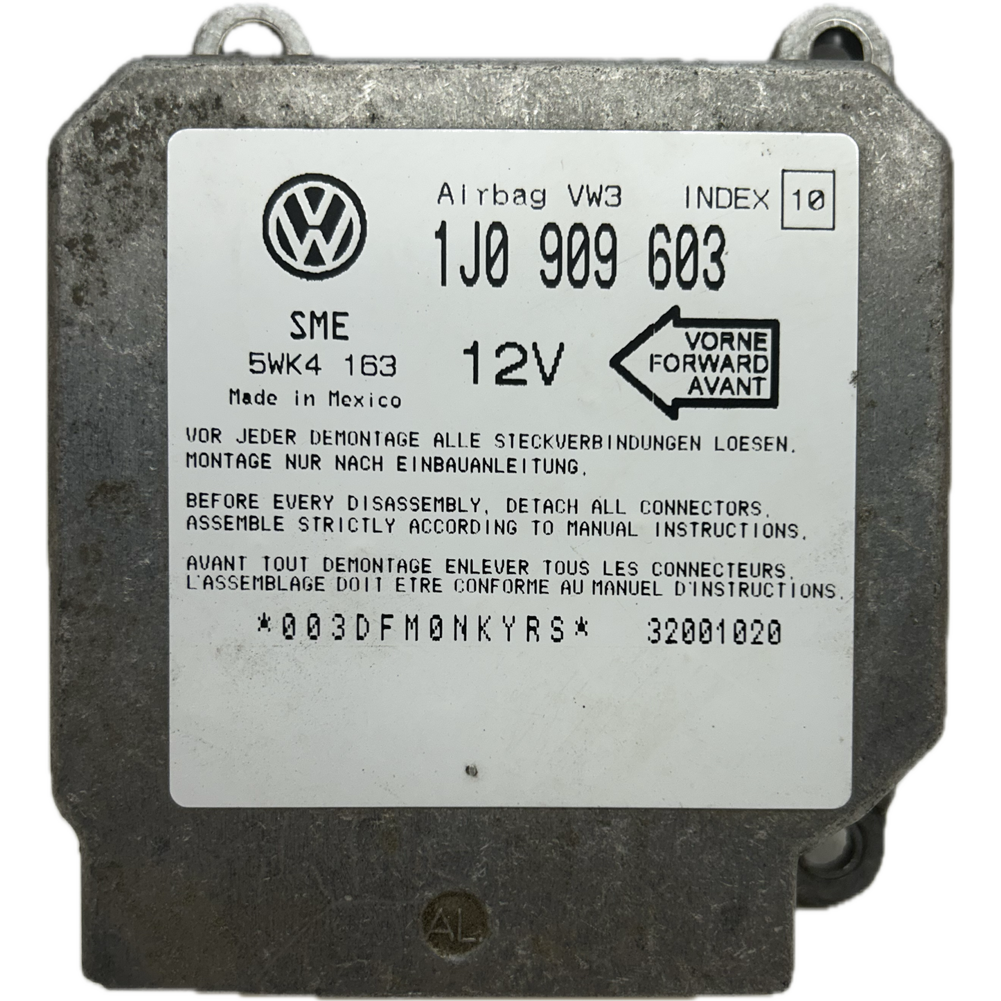 Volkswagen Sharan 7M Airbag-Steuergerät Reparatur