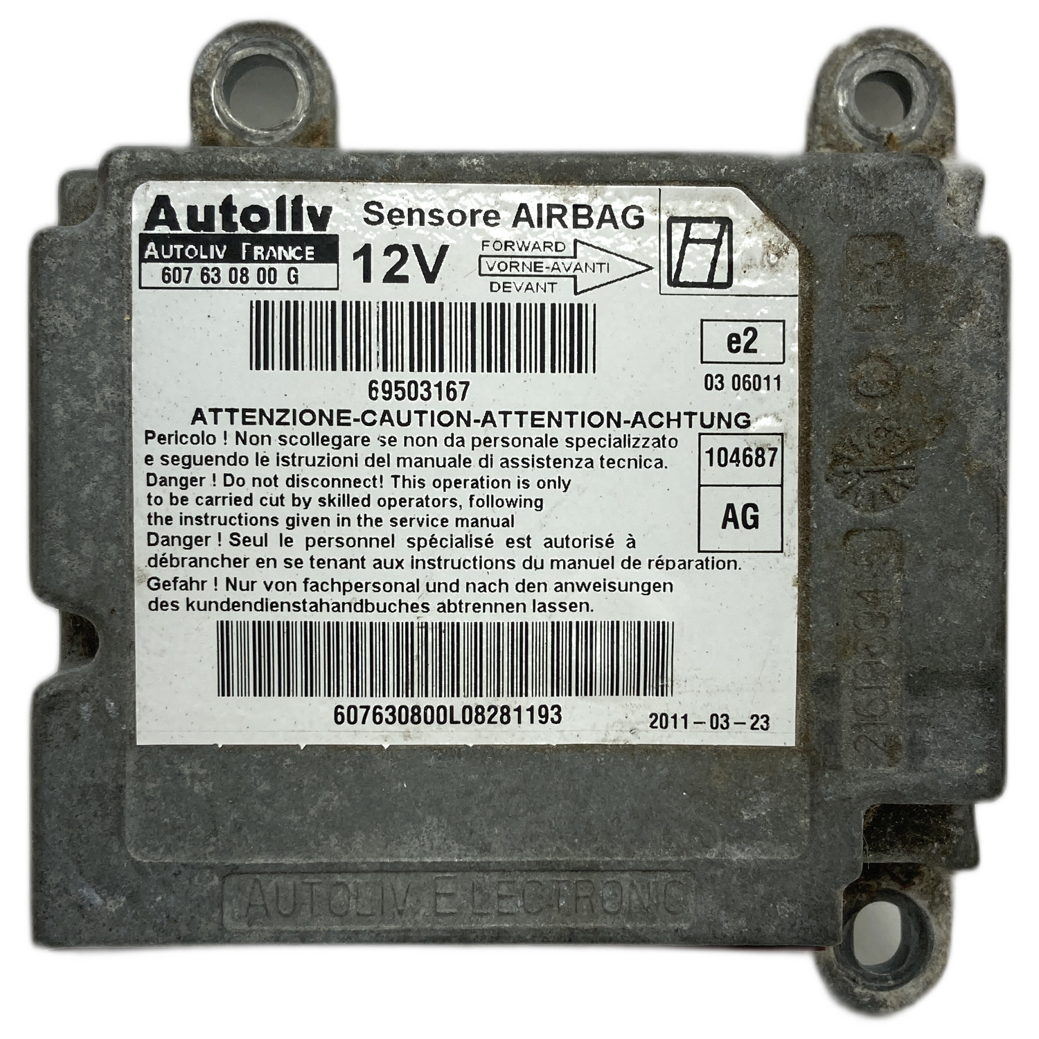 Iveco Daily IV Airbag-Steuergerät Reparatur