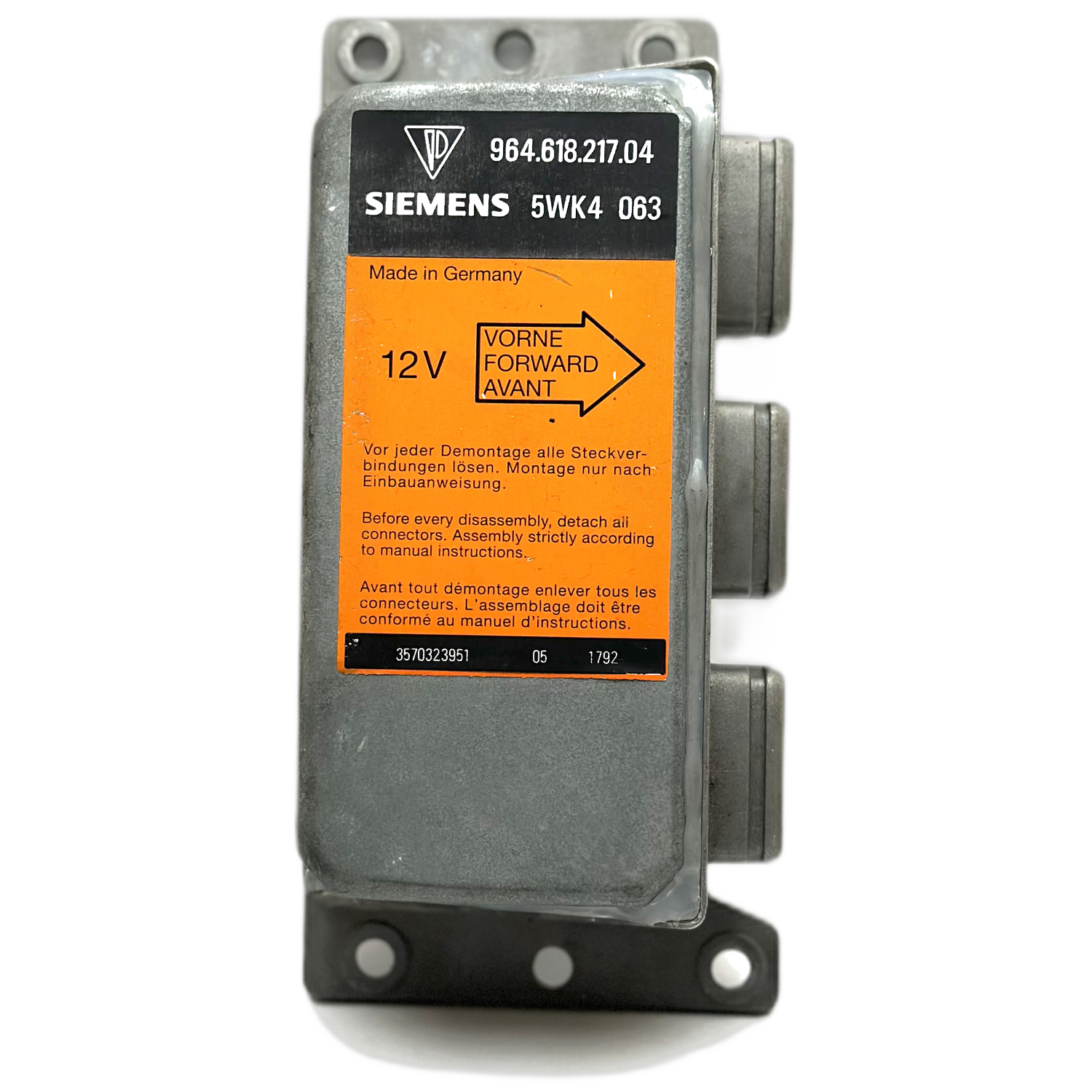 Porsche 968 Coupé/ Cabrio Airbag-Steuergerät Reparatur