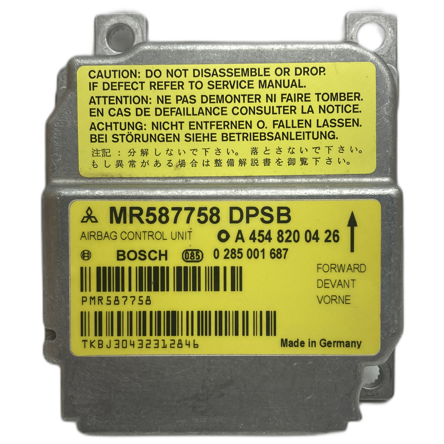 Smart Forfour W454 Airbag-Steuergerät Reparatur